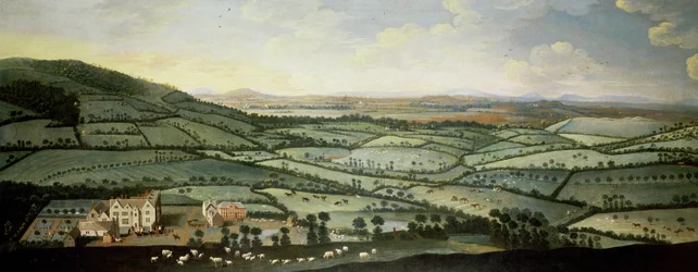 Country around Dixton Manor, c.1715